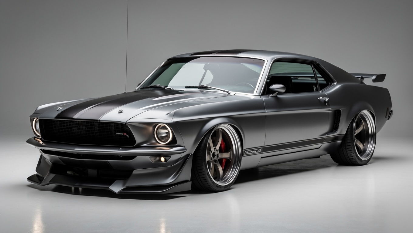 Custom Ford Mustang - AI Car Tuning and Modification Example