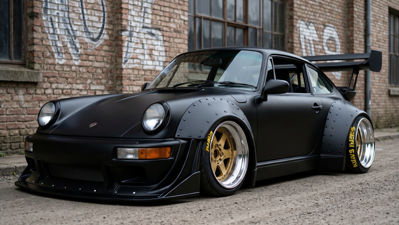 Tuned Porsche 911 - Professional AI Car Design and Styling